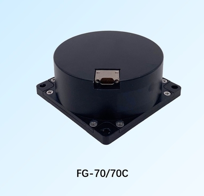 FG-70/70C/70H 단일 축 광섬유 회전경, 제로 비아스 안정성 ≤ 0.1/0.05°/h 및 작동 온도 -40~85°C