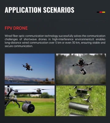 장거리 전송 및 속도 데이터 전송과 함께 넓은 온도 범위 FPV 드론 키트