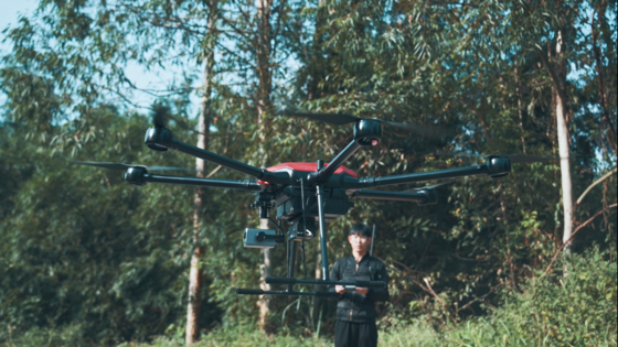 Skylle II-P Hexacopter Drone 15kg Payload 61min Flight Time